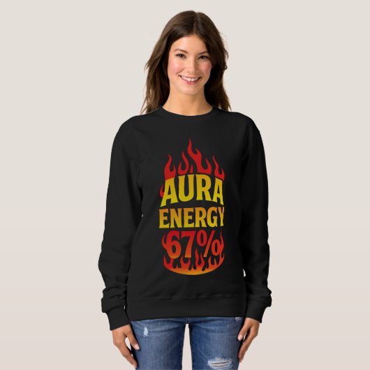 aura-energie 67 trui (Voorkant volledig)