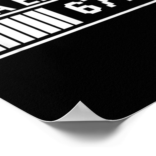 Aura energie op 67 Funny Six Seven Meme Gen Alpha  Poster (Hoek)