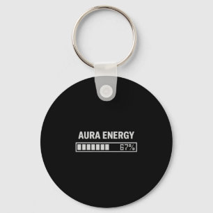 Aura Energie Op 67 Funny Six Seven Meme Gen Alpha  Sleutelhanger