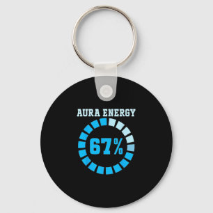 Aura Energie Op 67 Funny Six Seven Meme Laten We 6 Sleutelhanger