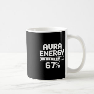 Aura Energie Op 67 Grappig Zes Zeven Meme Gen Alph Koffiemok