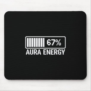 Aura Energie Op 67 Zes Zeven Meme Muismat