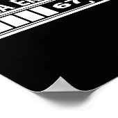 Aura Energy 67 Funny Six Seven Meme Gen Alpha Slan Poster (Hoek)