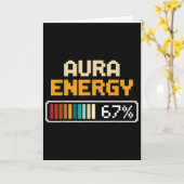 Aura Energy 67 Nummer 67ste Sportspeler Ijs Kaart (Gele Bloem)
