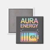 Aura Energy 67 procent batterij Magneet (Voorkant / Achterkant)