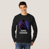 Aura Farmer Cool Anime Super Hero T-shirt (Voorkant volledig)