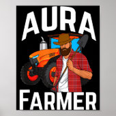 Aura Farmer Funny Meme Poster (Voorkant)