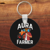 Aura Farmer Funny Meme  Sleutelhanger (Voorkant)