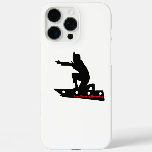 Aura Farming Apple iPhone 16 Pro Max Case (Achterkant)