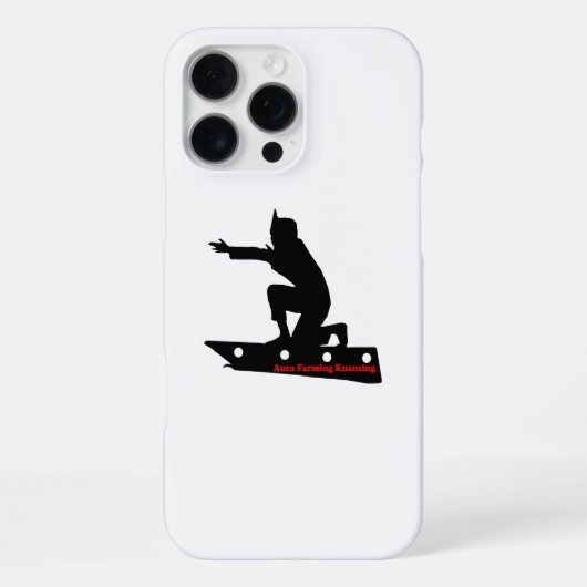 Aura Farming Apple iPhone 16 Pro Max Hoesje (Achterkant)