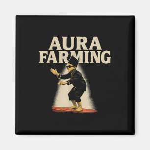 Aura Farming Indonesische bootrace kind meme Magneet