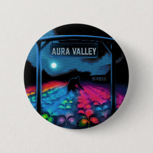 Aura Farming Kleurrijke Valley Button