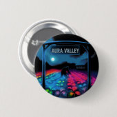 Aura Farming Kleurrijke Valley Button (Voorkant /achterkant)
