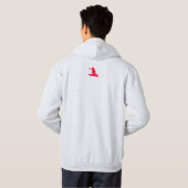 Aura Farming - Pacu Jalur Basic Hooded Sweatshirt (Achterkant volledig)