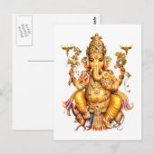 AURA GANESH BRIEFKAART (Voorkant / Achterkant)
