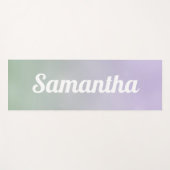 Aura Glow Gradient Energy Healing Yogamat (Voorkant (horizontaal))