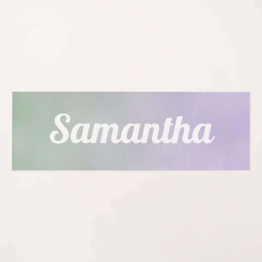 Aura Glow Gradient Energy Healing Yogamat (Voorkant (horizontaal))