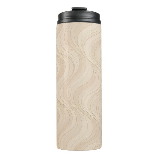 Aura Gradiënt Energie Modern Patroon  Thermosbeker (Voorkant)