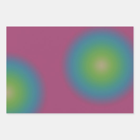  Aura Gradient Ombre Gift Inpakpapier Vel (Voorkant 3)