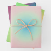  Aura Gradient Ombre Gift Inpakpapier Vel (In situ)