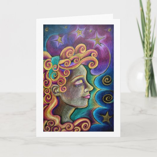"Aura" Greeting card Kaart (Voorkant)