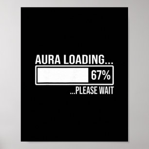 Aura laden 67 Grappige Zes Zeven Gen Alpha Meme Poster