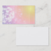Aura Light Sparkle Psychic Chakra-Visitekaartjes Visitekaartje (Voorkant / Achterkant)