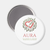 AURA Magnet rood en groen (Voorkant / Achterkant)