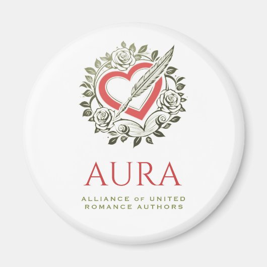 AURA Magnet rood en groen (Voorkant)