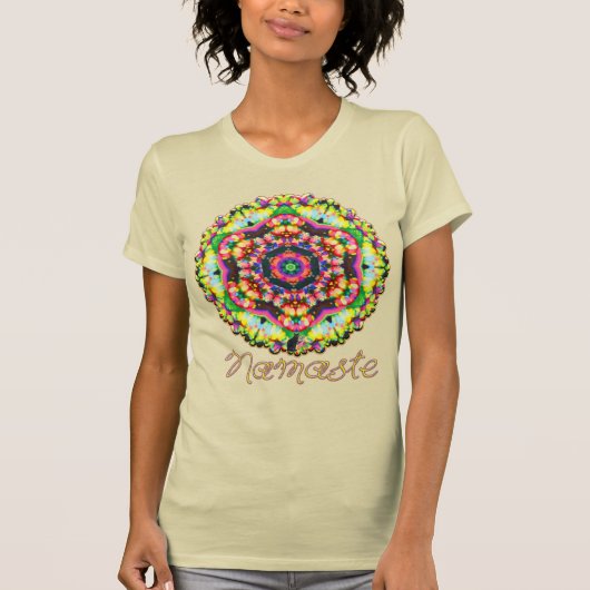 Aura Namaste Kaleidoscope T-shirt (Voorkant)