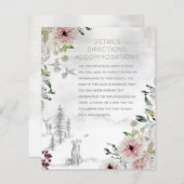 Aura of Natuur Wedding Details Accommodations (Voorkant / Achterkant)