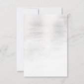 Aura of Natuur Wedding Save the Date Card (Achterkant)