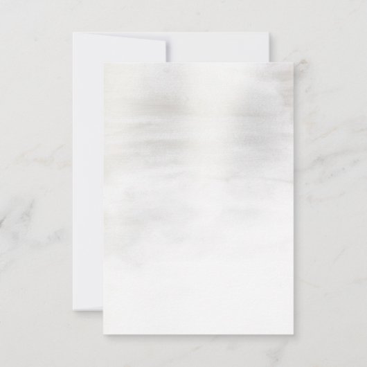 Aura of Natuur Wedding Save the Date Card (Achterkant)