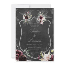 Aura of Night Wedding Invitation Suite