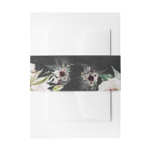 Aura of Night Wedding Invitation Suite Uitnodigingen Wikkel (Voorkant Voorbeeld)