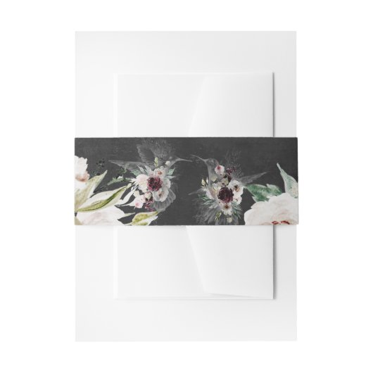 Aura of Night Wedding Invitation Suite Uitnodigingen Wikkel (Voorkant Voorbeeld)