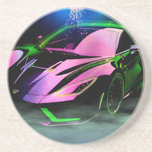 Aura-Onderzetter Zandsteen Onderzetter (Voorkant)