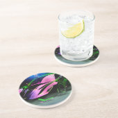 Aura-Onderzetter Zandsteen Onderzetter (Zijkant)