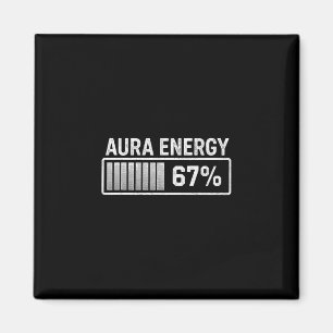 Aura Op 67 Grappige Zes Zeven Meme Gen Alpha Slaan Magneet