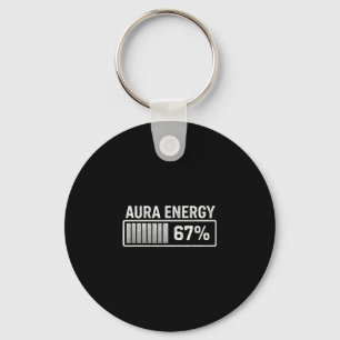 Aura Op 67 Grappige Zes Zeven Meme Gen Alpha Slaan Sleutelhanger