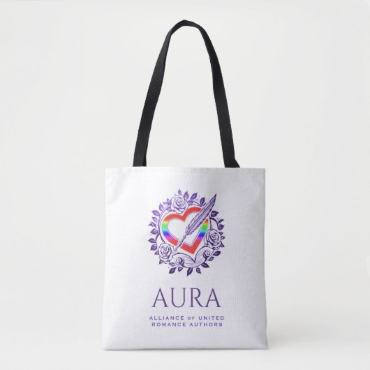 AURA Rainbow-tas Tote Bag (Voorkant)
