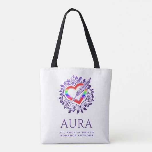 AURA Rainbow-tas Tote Bag (Achterkant)