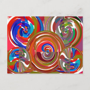 Aura Reinigingscirkels - Reiki Meditatie Mandala 7 Briefkaart