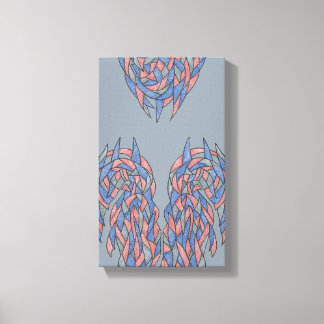 Aura Shift – Soft Gradient Abstract Canvas Afdruk