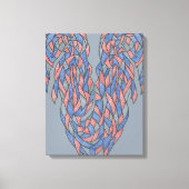 Aura Shift – Zachte Verlopende Abstracte Canvas Afdruk (Voorkant)