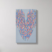 Aura Shift – Zachte Verlopende Abstracte Canvas Afdruk (Voorkant)