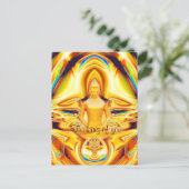 Aura, sterkte en Meditation_ Briefkaart (Staand voorkant)