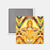 Aura, sterkte en Meditation_ Magneet (Voorkant / Achterkant)