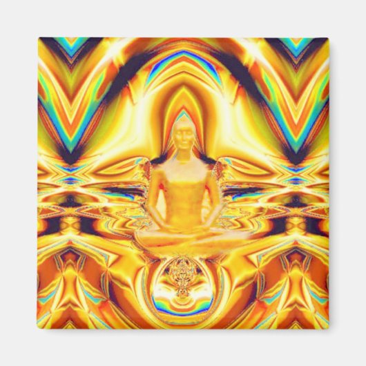 Aura, sterkte en Meditation_ Magneet (Voorkant)