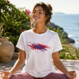 AURA T-Shirt Moderne Gradiënt Vibe T-Shirt